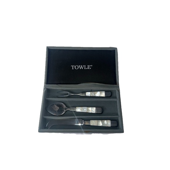 Towle Other - Mother Of Pearl Charcuterie Knives ~ Vintage Towle Silver Plated Set of 3